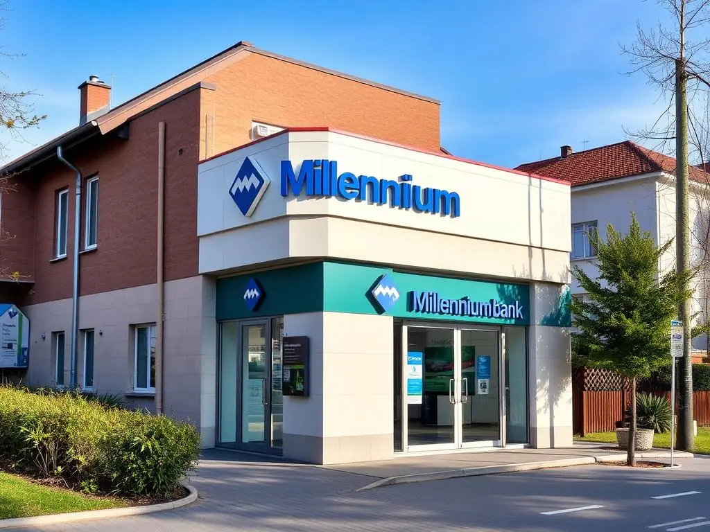 Oddział Banku Millennium w dzielnicy Chylonia w Gdyni