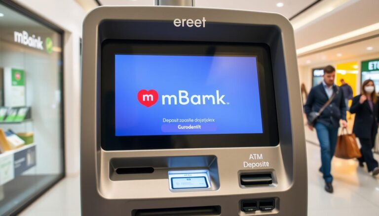 Wpłatomat Euronet z logo mBank - wpłata euronet mbank ile trwa