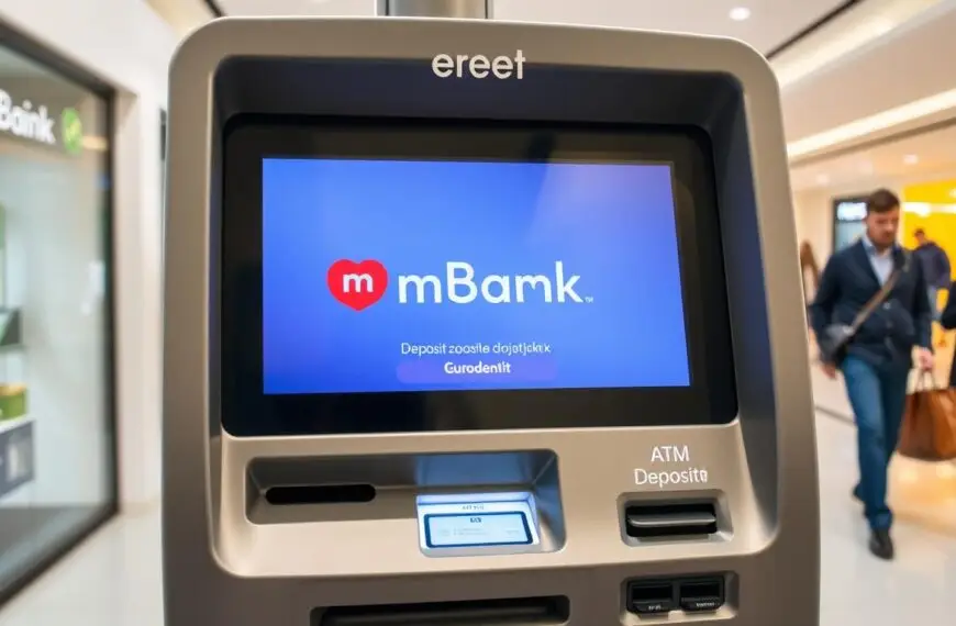 Wpłatomat Euronet z logo mBank - wpłata euronet mbank ile trwa